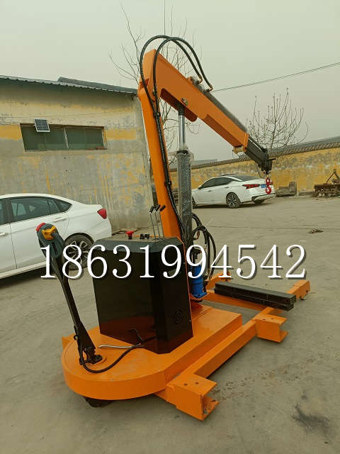 天津市自卸车厢随车吊 自制轮式四不像起重机 四驱平板吊 5吨 贵盛